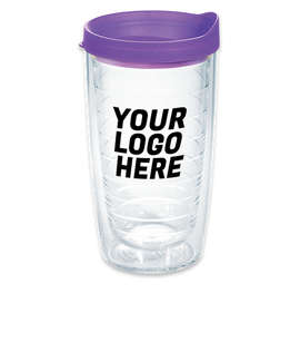 Full Color Tervis 16 oz. Classic Tumbler with Lid - Color: Purple