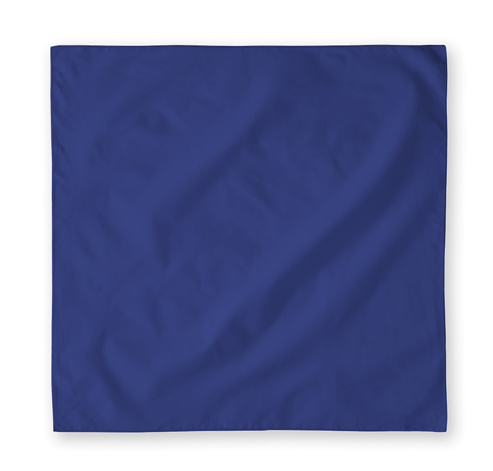 Augusta 100% Cotton Solid Bandana (Centered Design)-default