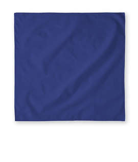 Port Authority 100% Cotton Bandana (Centered Design) - Color: Royal