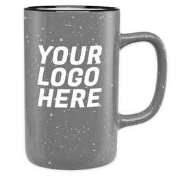 18 oz. Ceramic Tall Camper Mug - Color: Grey