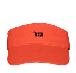 Valucap Bio-Washed Visor - Color: Orange