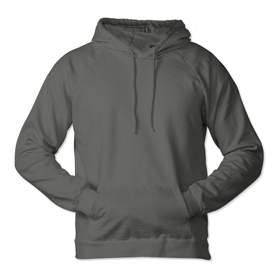 Royal Apparel USA-Made Organic Pullover Hoodie