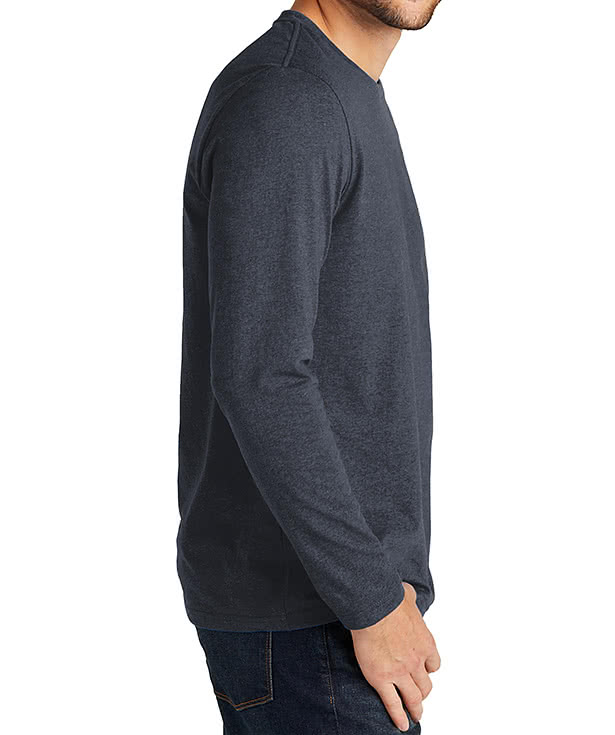 District Re‑Tee Long Sleeve T‑shirt - Embroidered