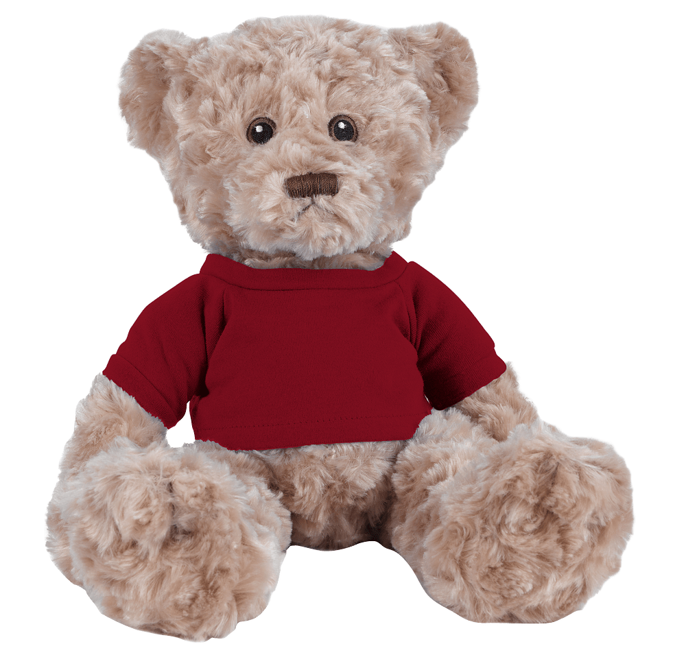 Full Color 10" Tan Dexter Bear Plush Animal-default