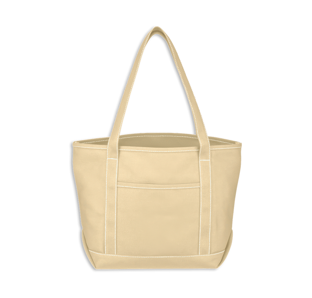 Full Color Cotton Canvas Yacht Tote Bag-default