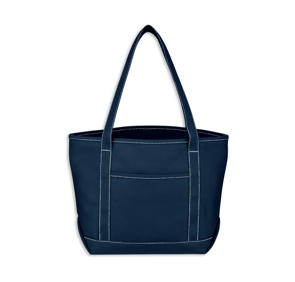Full Color Cotton Canvas Yacht Tote Bag-default
