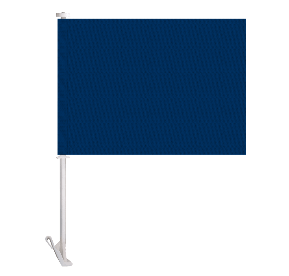 Full Color 15" x 11.5" Single Sided Car Flag-default
