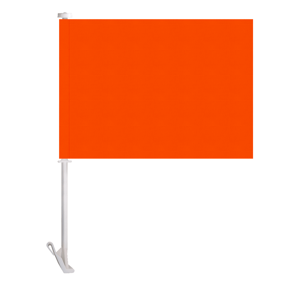 Full Color 15" x 11.5" Single Sided Car Flag-default