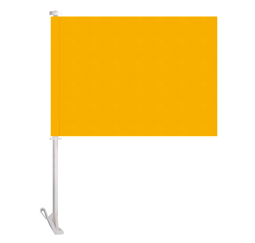 Full Color 15" x 11.5" Single Sided Car Flag-default