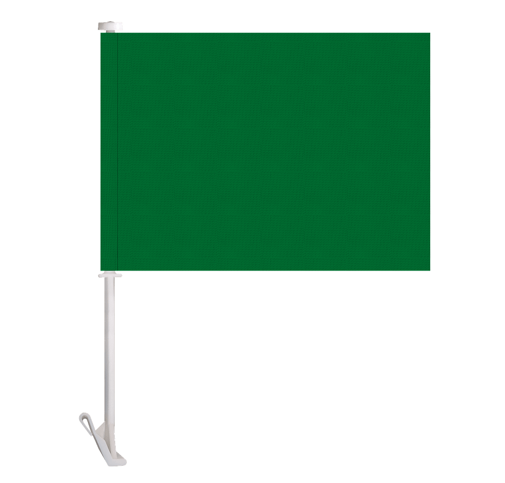 Full Color 15" x 11.5" Single Sided Car Flag-default