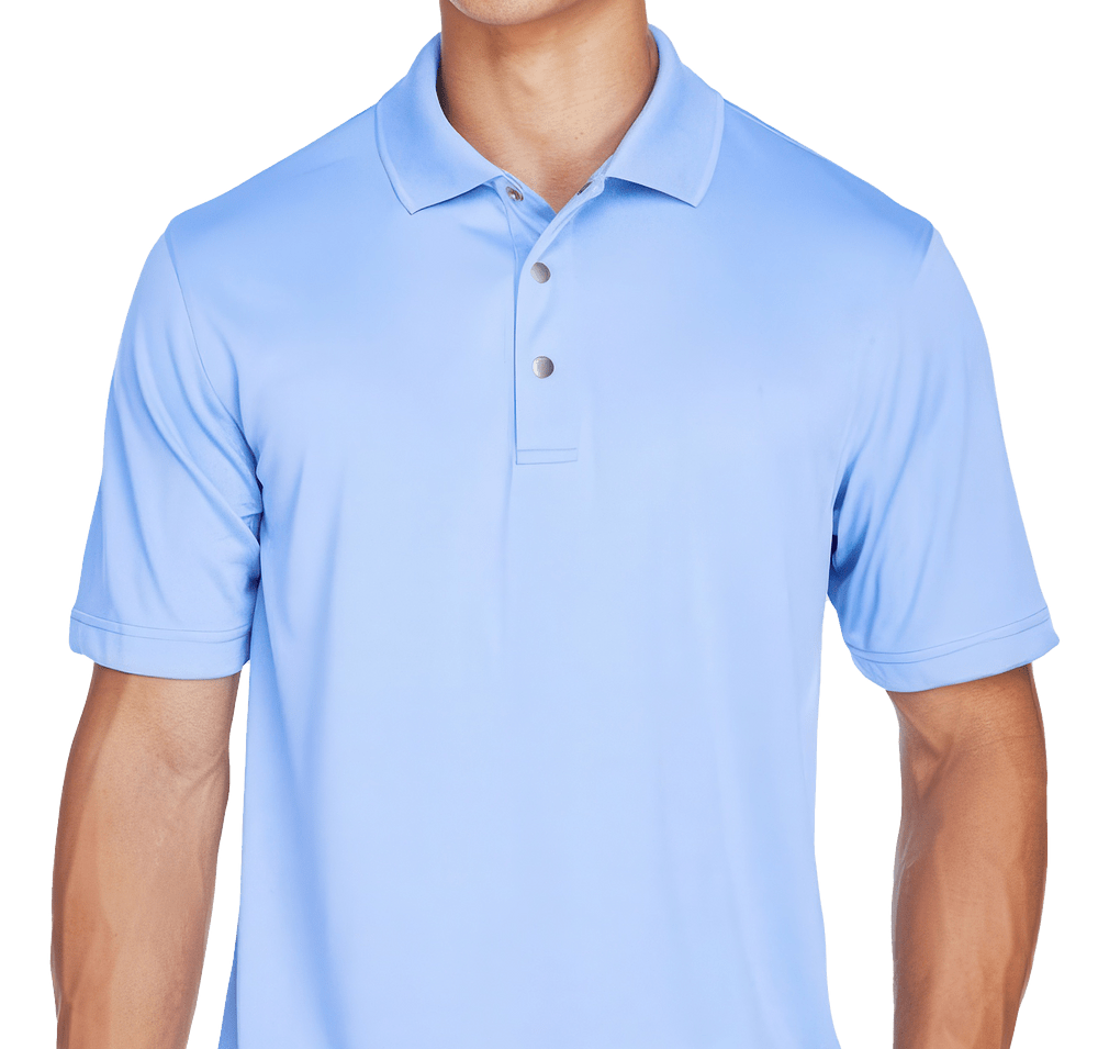 Harriton Advantage Snag Protection Plus Snap Placket Performance Polo-default