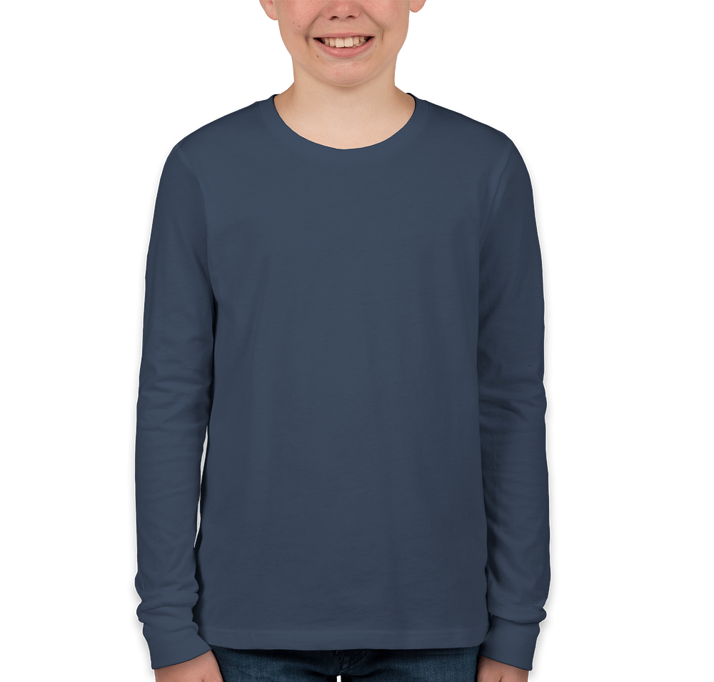 Bella + Canvas Youth Long Sleeve Jersey T-shirt-default