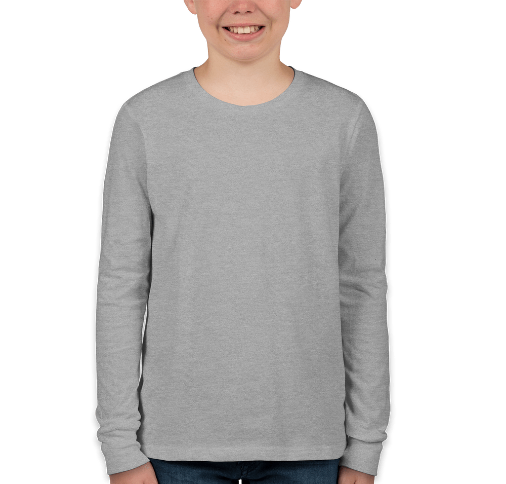 Bella + Canvas Youth Long Sleeve Jersey T-shirt-default