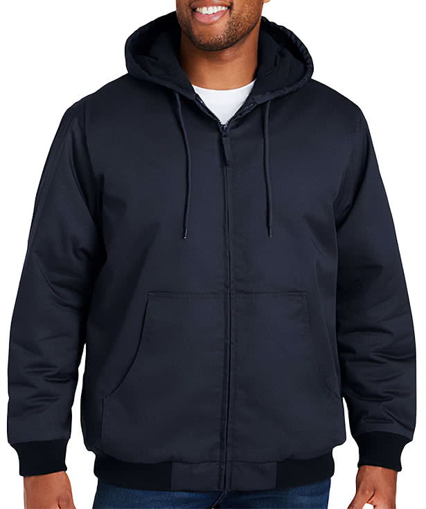 Harriton Tall ClimaBloc® Heavyweight Hooded Insulated Jacket - Printed