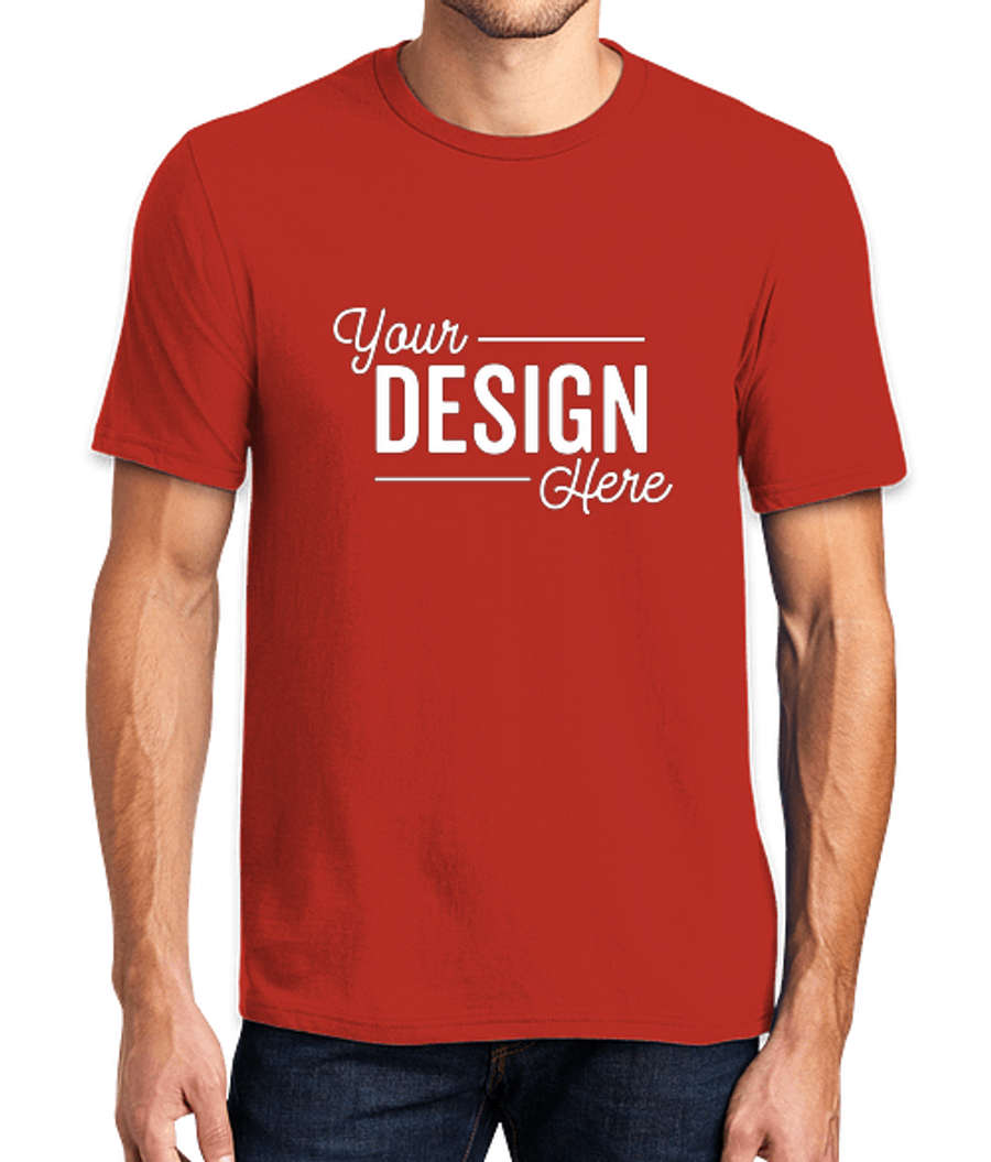 District V.I.T. T-shirt in Fiery Red