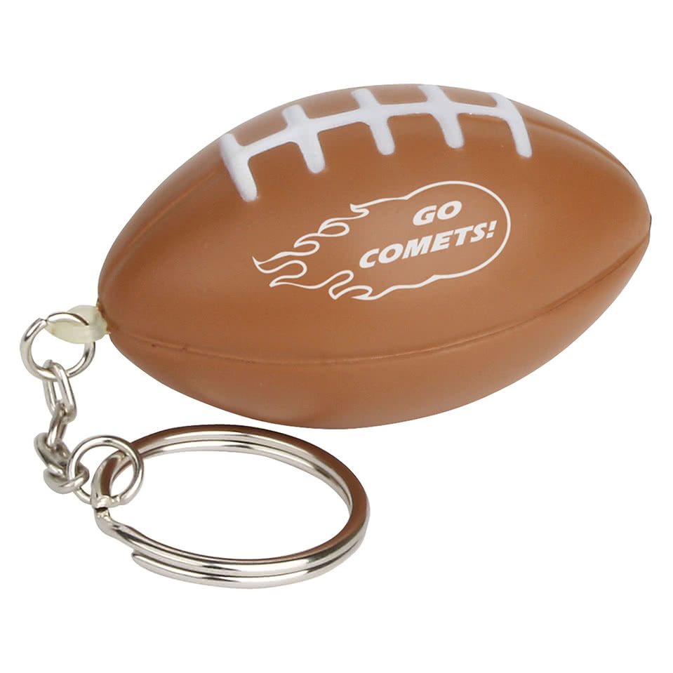 Classic Football Stress Reliever Keychain