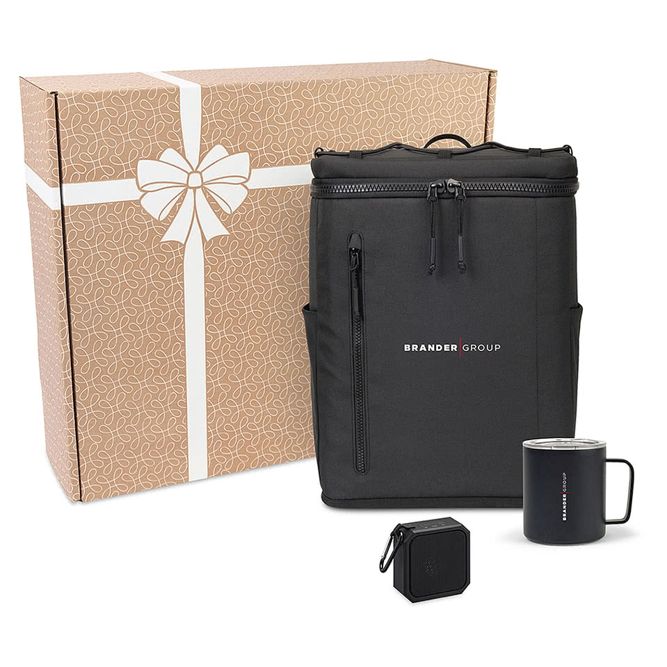 Surprise & Delight Outdoor Essentials Cooler Backpack Gift Set