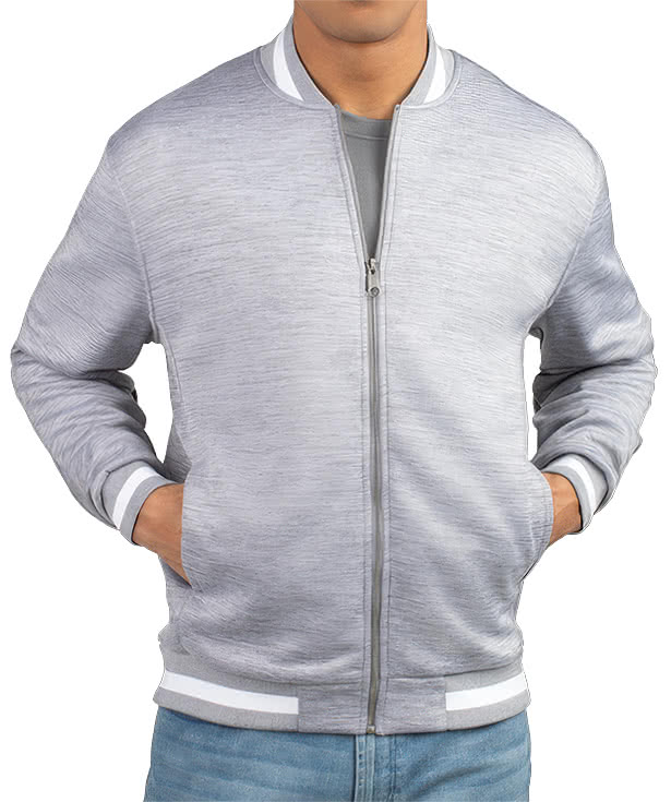 Holloway V-Street Striped Fleece Jacket