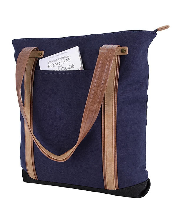 Full Color Kapston San Marco Cotton Canvas 14" Computer Tote Bag