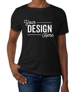 Bella + Canvas Women's Jersey T-shirt - Color: Black