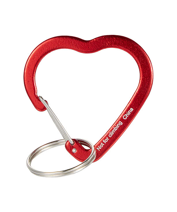 Heart Carabiner Keychain