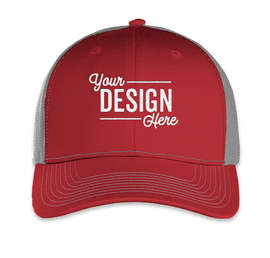 Outdoor Cap Ultimate Trucker Hat - Color: Cardinal/Gray