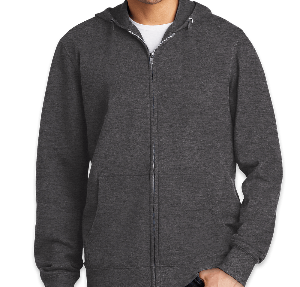District V.I.T. Zip Hoodie-default