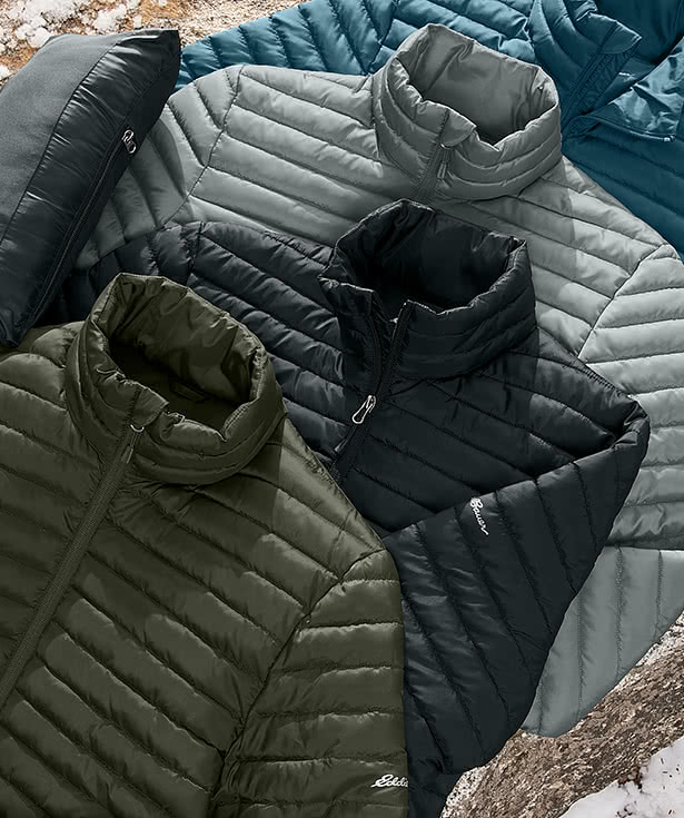 Eddie Bauer Quilted Insulated Jacket