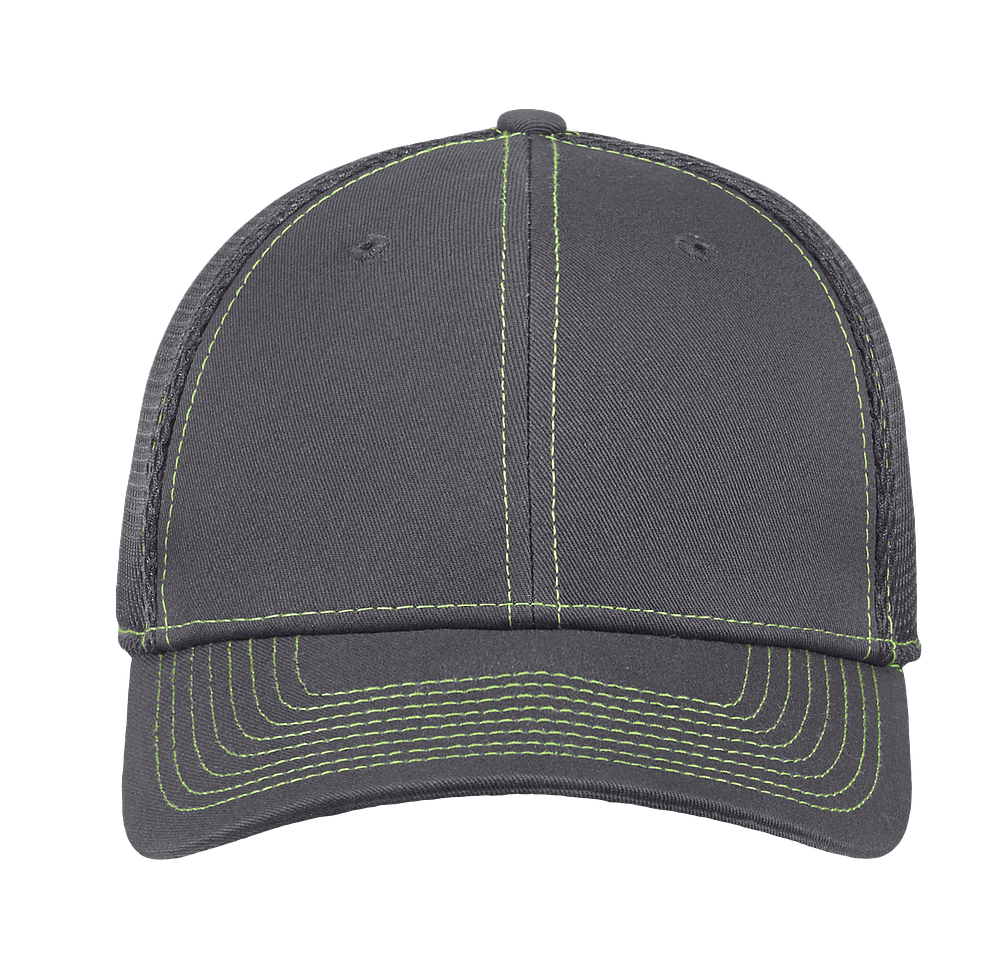 New Era 39THIRTY Contrast Stitch Stretch Fit Mesh Hat-default