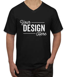 Canada - Anvil Jersey V-Neck T-shirt