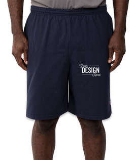 Champion Cotton Jersey Shorts - Color: Navy