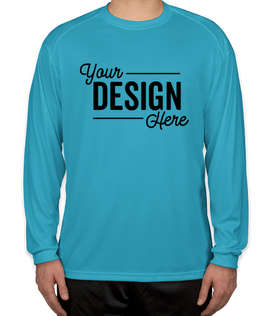 Badger B-Dry Long Sleeve Performance Shirt - Color: Electric Blue