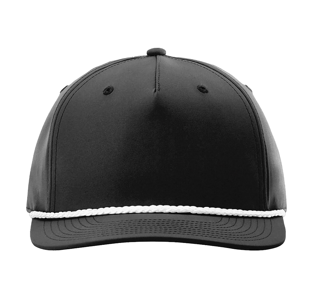 Richardson Five-Panel Classic Rope Baseball Hat - Embroidered-default