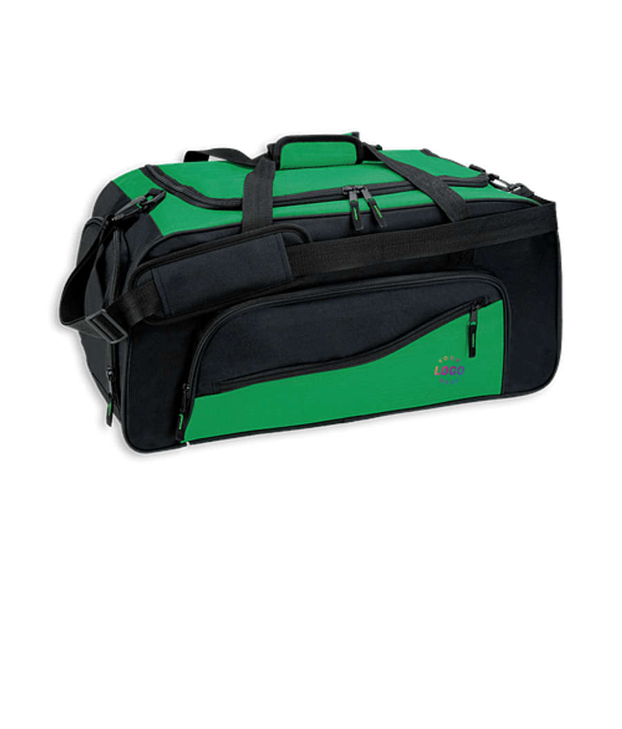 Full Color Montana Duffel Bag in Green