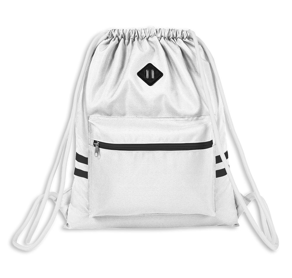 Full Color Team 365 Zone Pocket Drawstring Bag-default