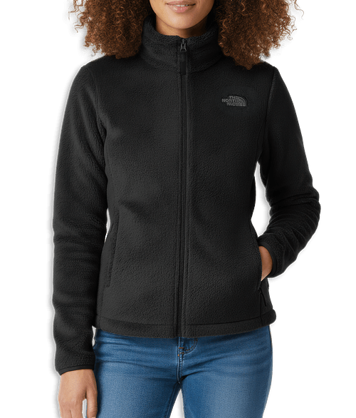 The North Face Women’s Osito Recycled Fleece Jacket in TNF Black