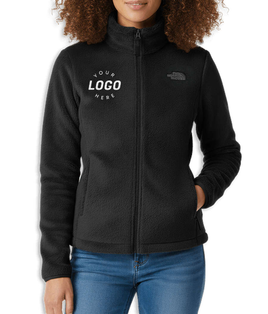 The North Face Women’s Osito Recycled Fleece Jacket in TNF Black