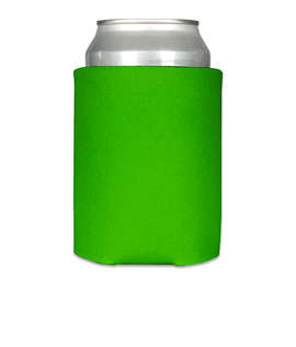 Foldable Can Cooler - Color: Lime Green