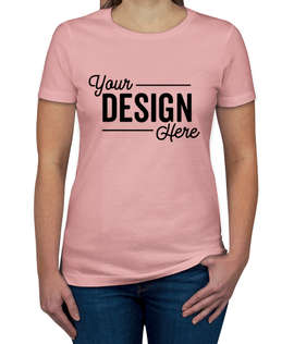 Next Level Women's Slim Fit Jersey T-shirt - Color: Desert Pink