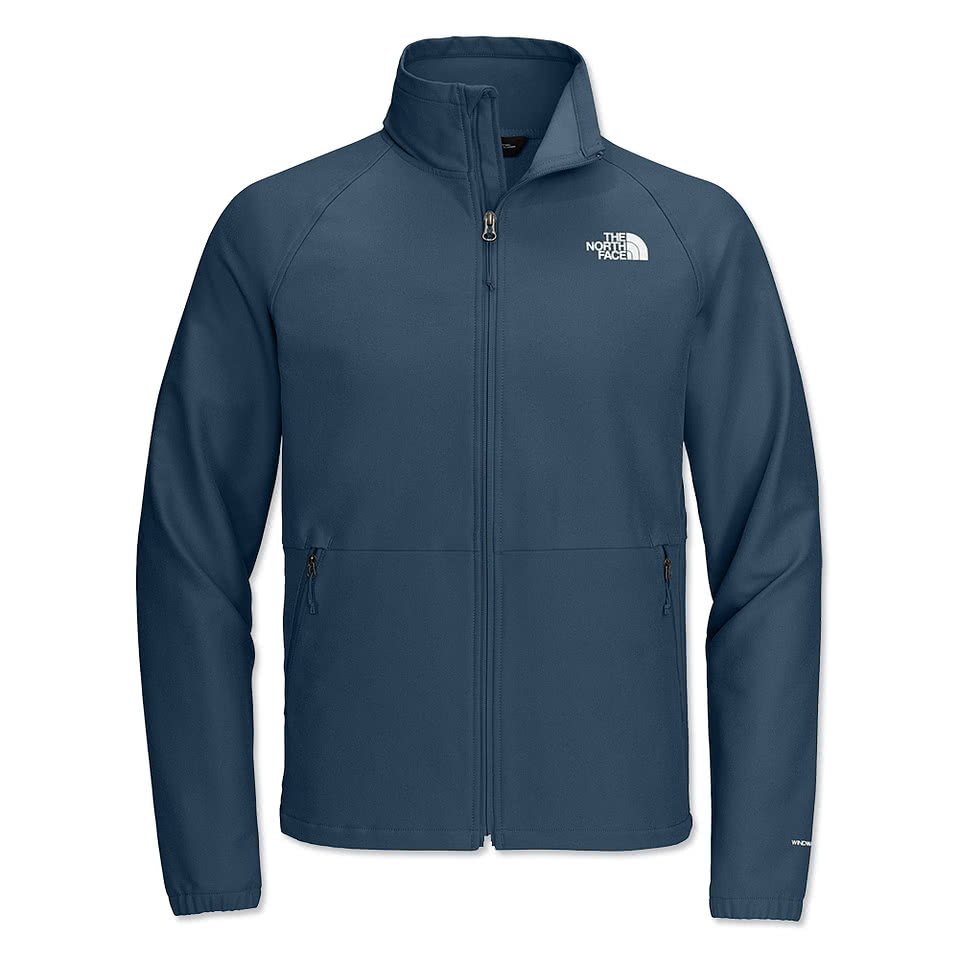 Custom The North Face Barr Lake Recycled Soft Shell Jacket