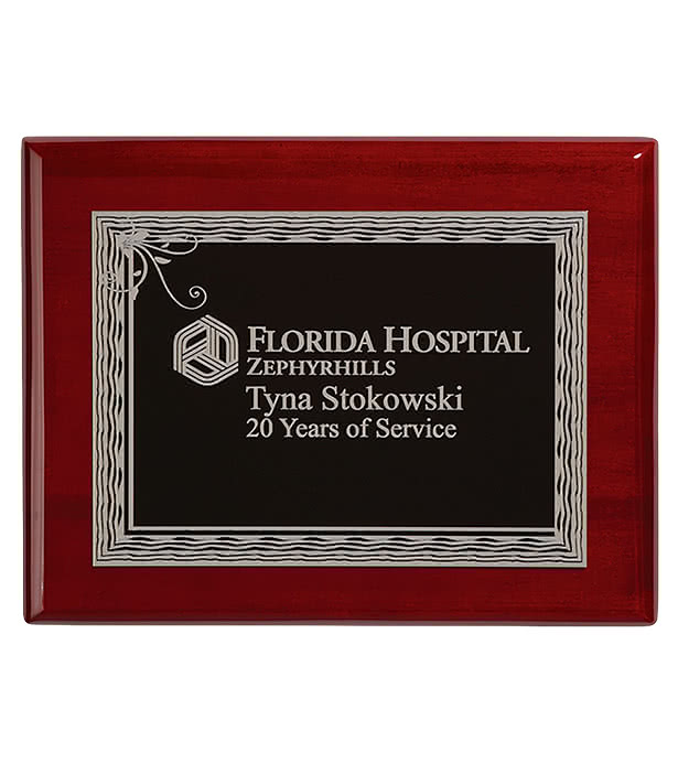 Fairfield Small Plaque Award