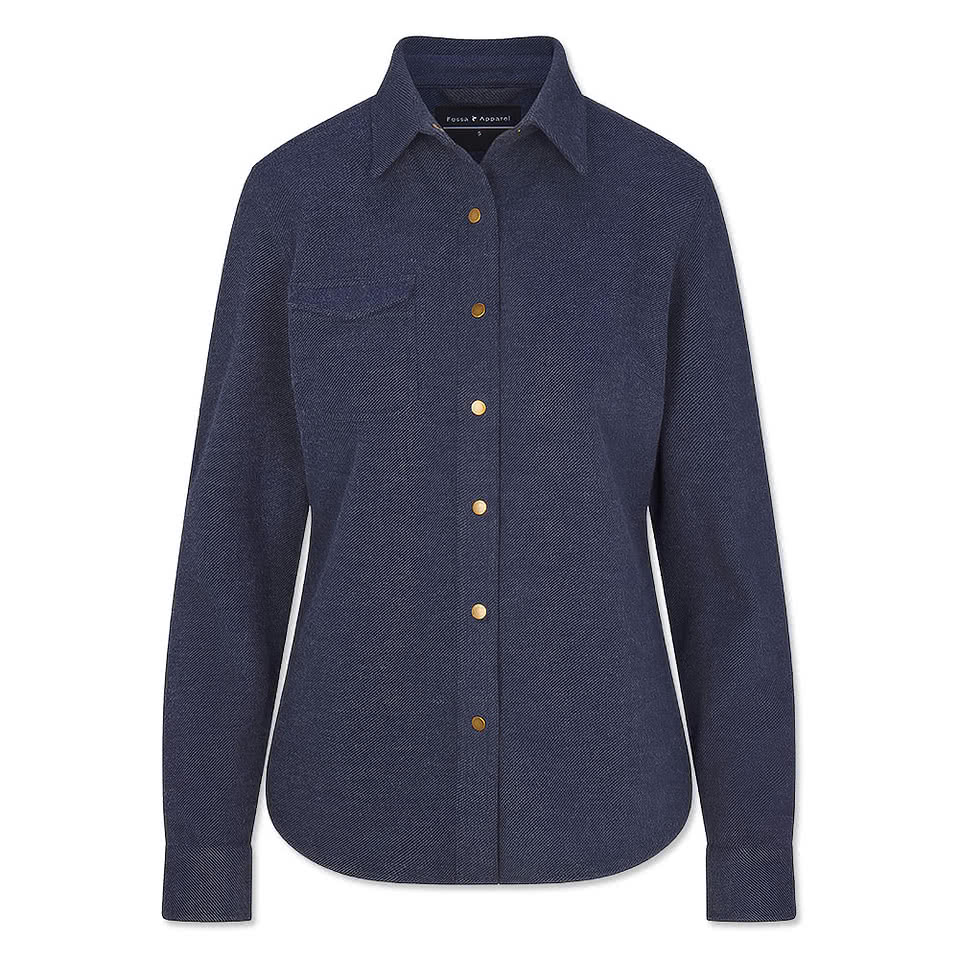 Fossa Apparel Women's Hermitage Pocket Long Sleeve Overshirt