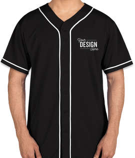 Augusta Wicking Mesh Contrast Trim Baseball Jersey