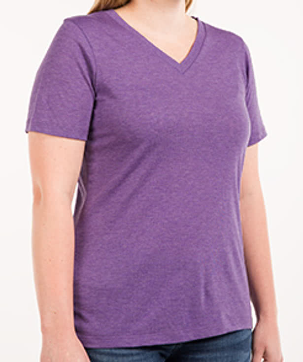 Bella + Canvas Women's Tri-Blend V-Neck T-shirt