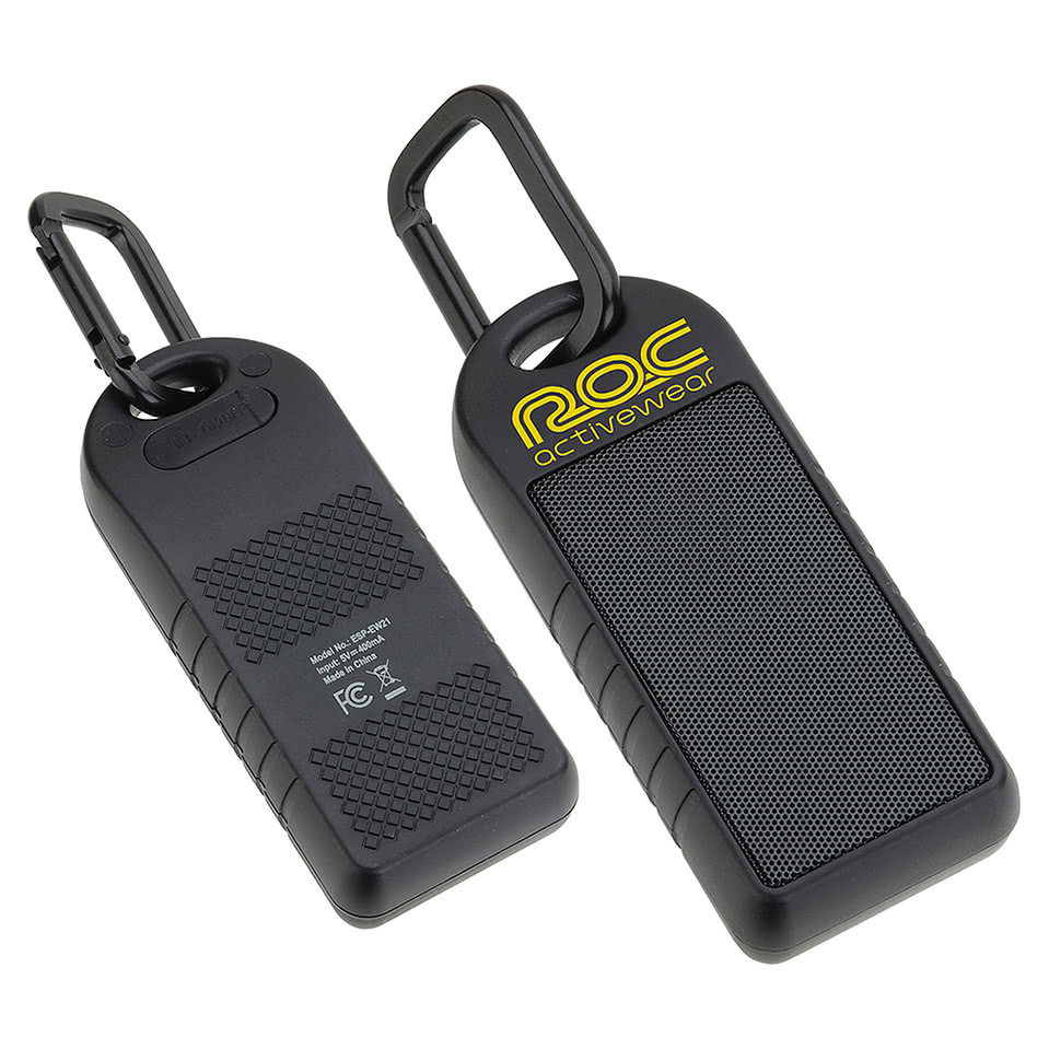 Explorer Water Resistant Speaker with Carabiner