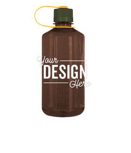 32 oz. Nalgene Tritan Narrow Mouth Water Bottle - Color: Woodsman / Earth / Sunflower / Pumpkin