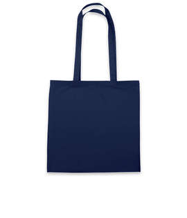Promotional Lightweight 100% Cotton Tote Bag - Color: Navy