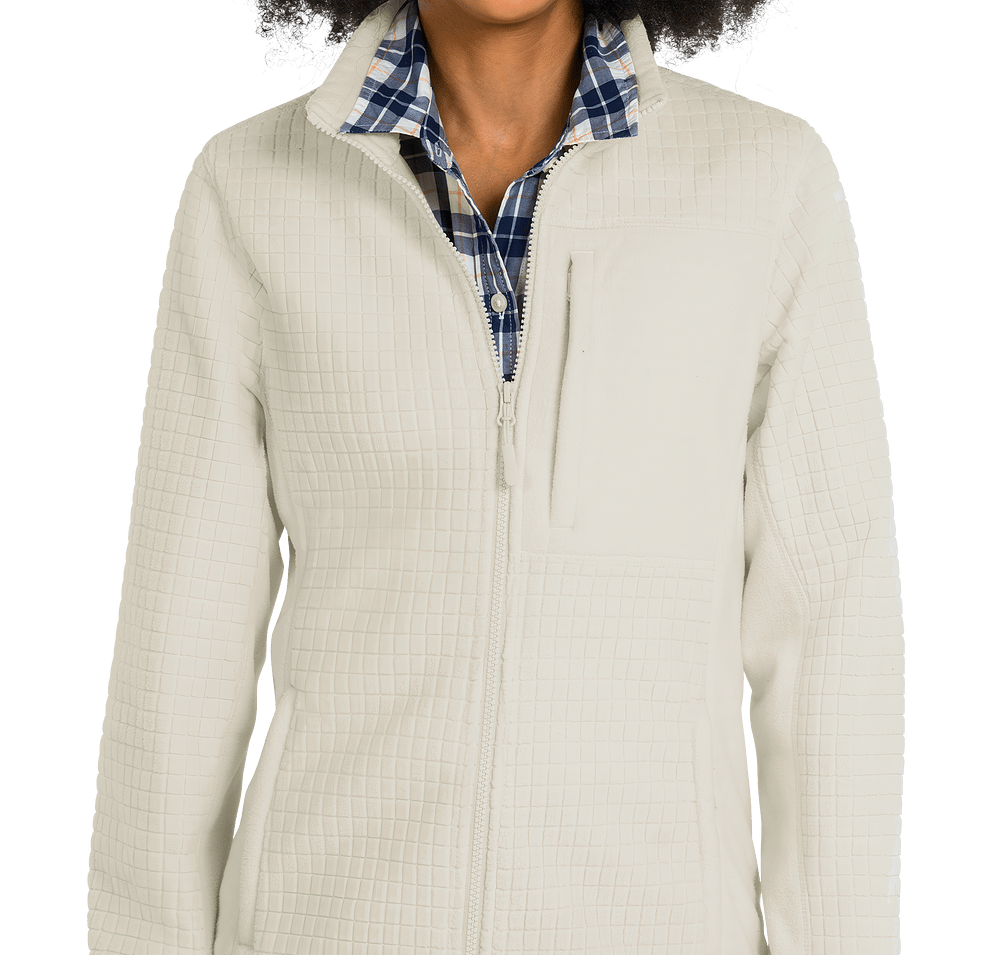 Charles River Women's Terrain Textured Fleece Jacket-default