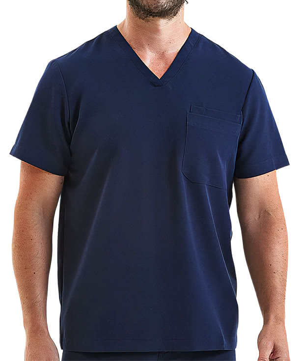 Onna Limitless Recycled Stretch V-Neck Scrub Top