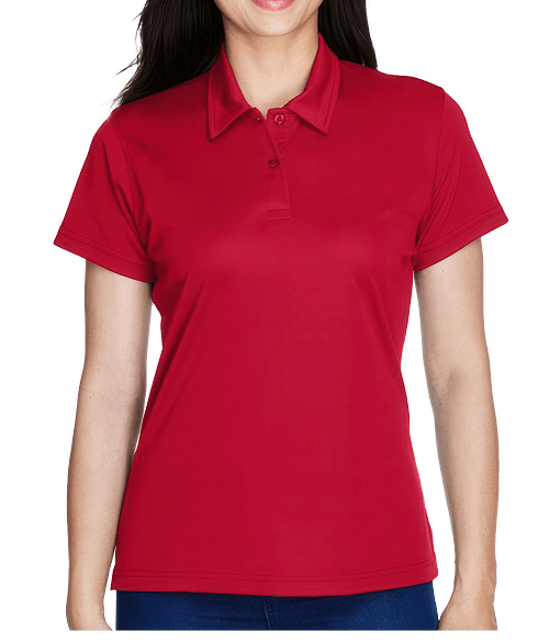 Team 365 Women's Command Snag-Protection Performance Polo - Printed in Sport Red